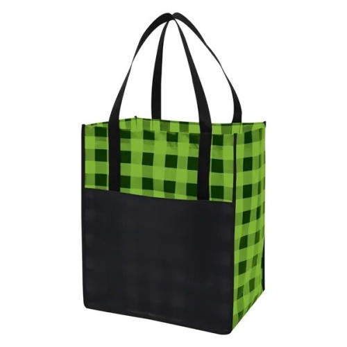 Northwoods Laminated Non-Woven Recycled Tote Bag