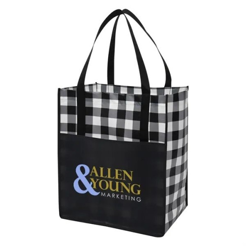 Northwoods Laminated Non-Woven Tote Bag