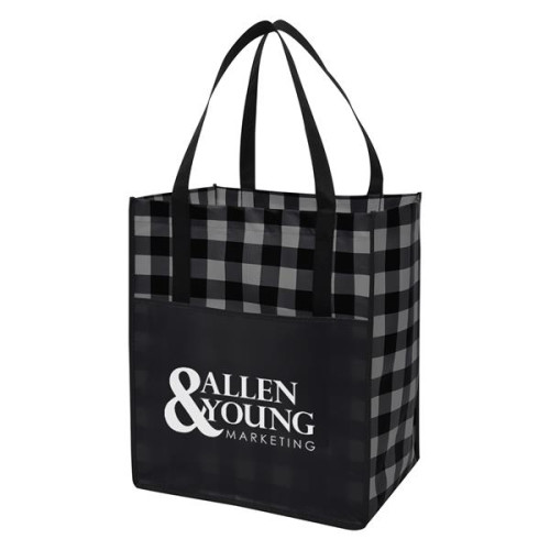 Northwoods Laminated Non-Woven Tote Bag