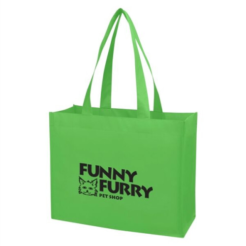 Matte Laminated Non-Woven Shopper Tote Bag