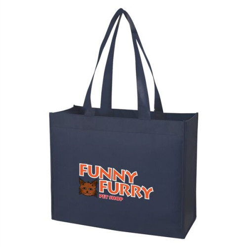 Matte Laminated Non-Woven Shopper Tote Bag