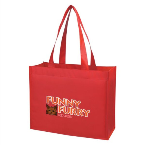 Matte Laminated Non-Woven Shopper Tote Bag