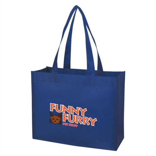 Matte Laminated Non-Woven Shopper Tote Bag