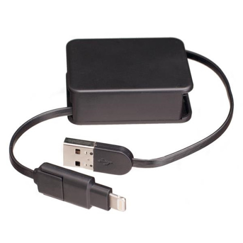 Retractable Dual Charging Cord