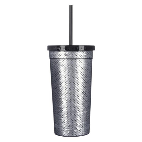 24 Oz. Sequin Tumbler