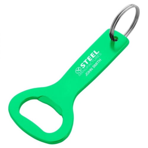 Aluminum Bottle Opener Key Ring