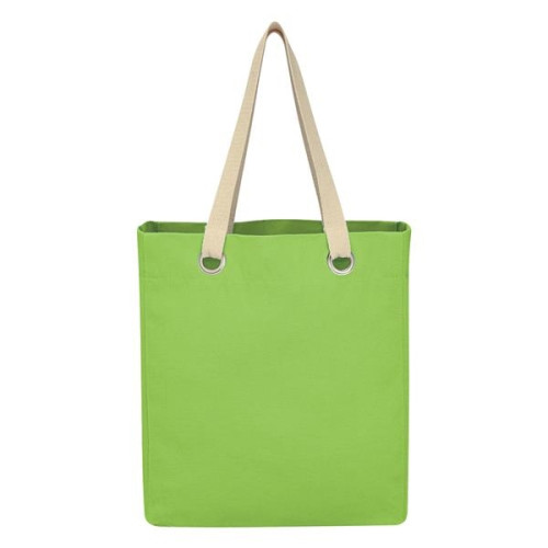 Vibrant Cotton Canvas Tote Bag