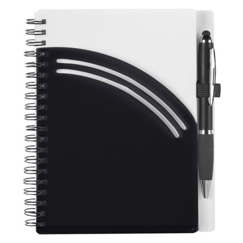 Rainbow Spiral Notebook With Pen