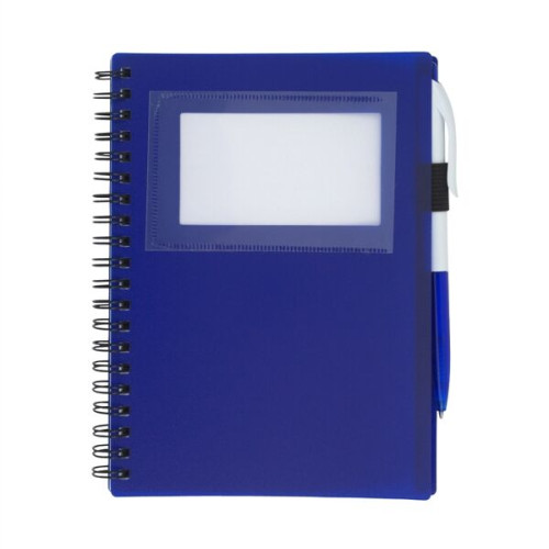 Spiral Notebook With ID Window