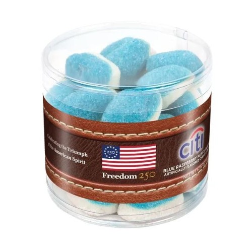 Freedom250 - Round Acetate - Blue Raspberry Puffs