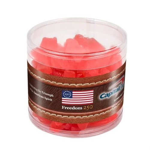 Freedom250 - Round Acetate - Gummy Red Fish