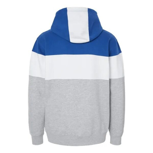 J. America Men's Varsity Fleece Colorblocked Hooded Sweat...