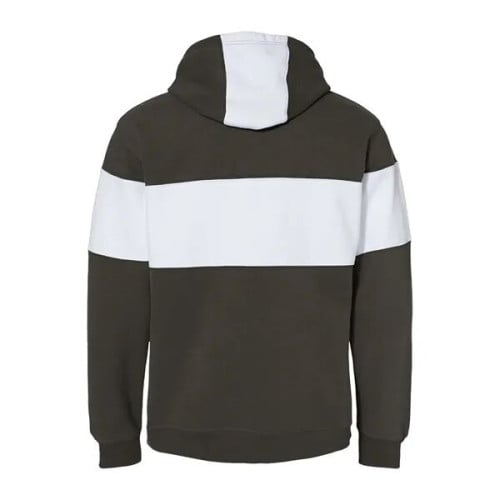 J. America Men's Varsity Fleece Colorblocked Hooded Sweat...