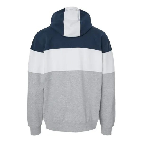 J. America Men's Varsity Fleece Colorblocked Hooded Sweat...