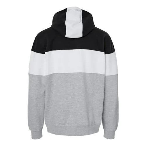 J. America Men's Varsity Fleece Colorblocked Hooded Sweat...