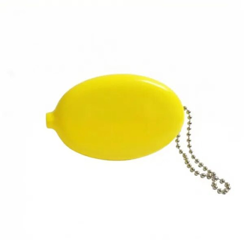 Squeeze Open Mini Coin Purse Keyring 