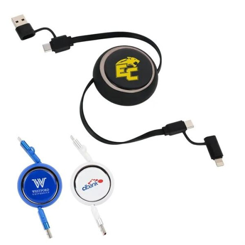Mach 4-in-1 100W PD 39- Retractable Charging Cable