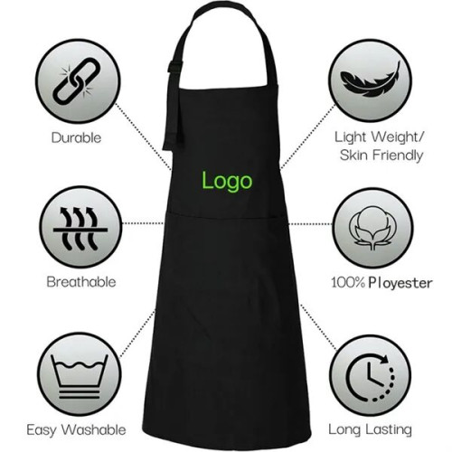 Kitchen Cooking Waist Strap Apron 