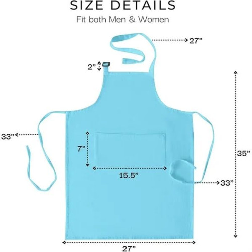 Kitchen Cooking Waist Strap Apron 