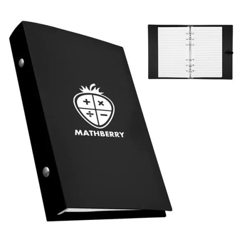 Frosted Recycled Refillable Notebook
