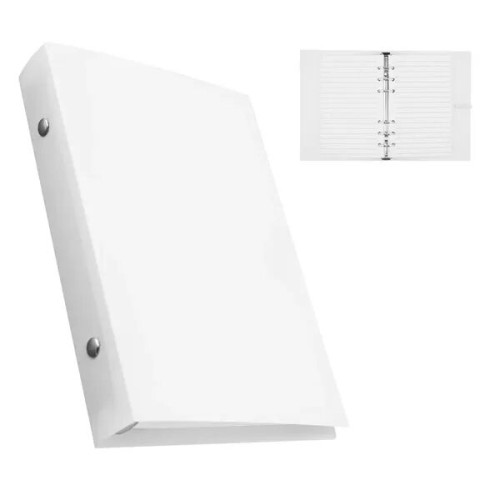 Frosted Recycled Refillable Notebook