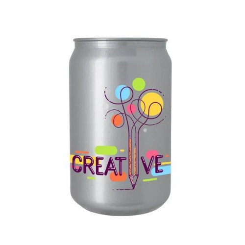 Garyline® Can-Shaped RPET Glass - 16 oz.