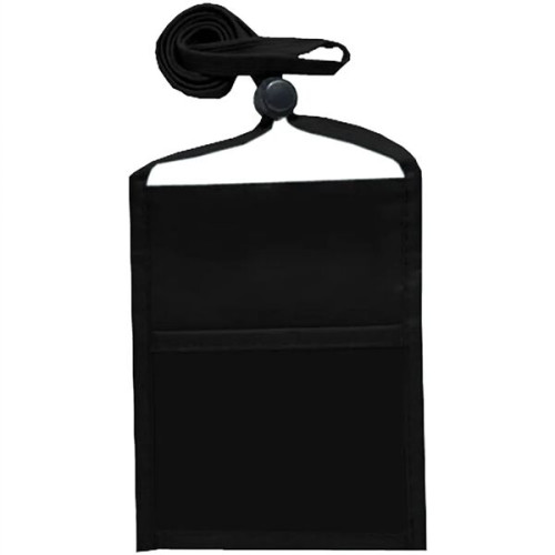 Economy Single Pocket Wallet with Lanyard