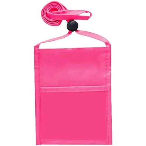 Economy Single Pocket Wallet with Lanyard