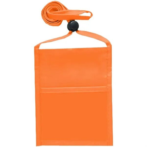 Economy Single Pocket Wallet with Lanyard