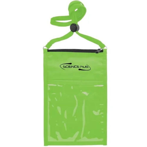 Large Double Pouch Neck Wallet