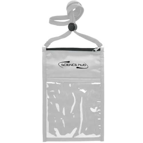 Large Double Pouch Neck Wallet