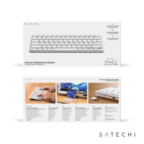 SATECHI® Slim EX1 Wireless Keyboard