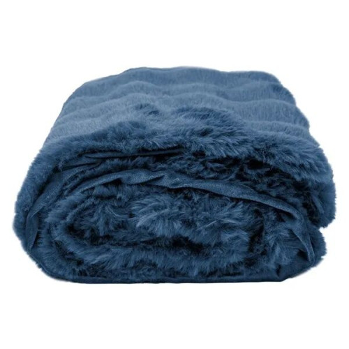 Faux Fur rPET Bubble Blanket