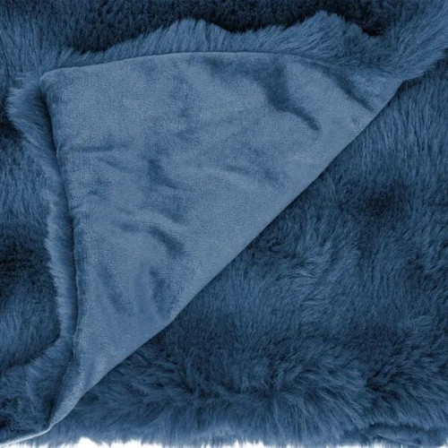 Faux Fur rPET Bubble Blanket