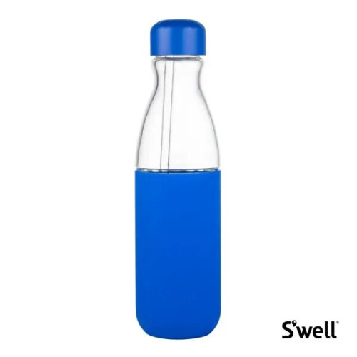 Swell® Glass Original Bottle w/Straw - 18oz