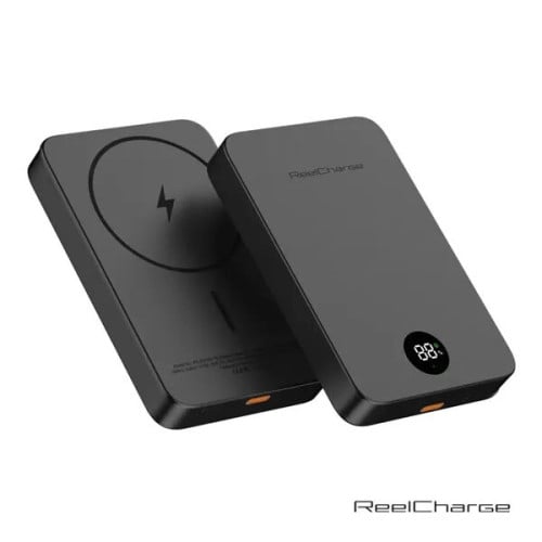 ReelCharge Semi Solid State Aluminum Power Bank - 10K