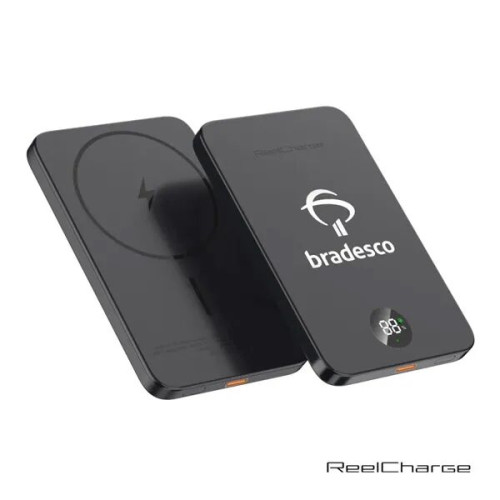 ReelCharge Semi Solid State Aluminum Power Bank - 5K