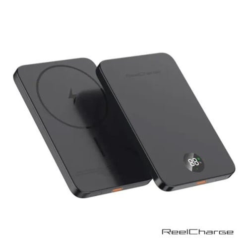 ReelCharge Semi Solid State Aluminum Power Bank - 5K
