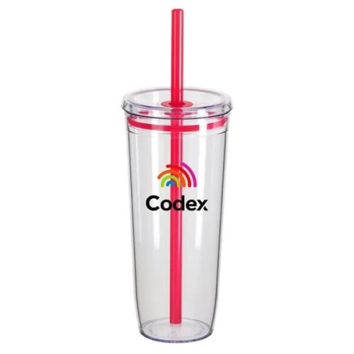 Norris 20 oz Recycled Acrylic Straw Tumbler