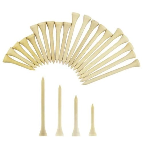 Natural Wooden Golf Tees 