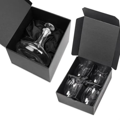 Elliston Decanter & Vale Stemless Wine Set