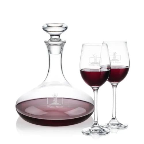 Elliston Decanter & Burlington Wine Set