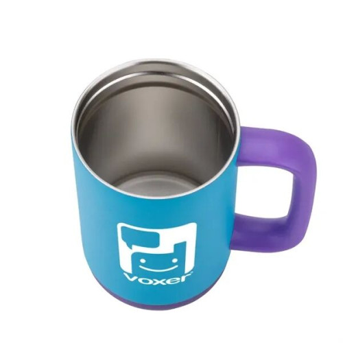 Abelia SS Sip & Twist Lid Mug w/Straw - 16oz