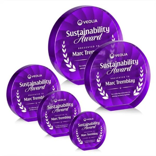 Apollo VividPrint™ Award - Purple