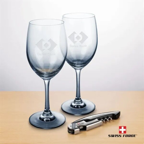 Swiss Force® Wine Tool & 2 Soudan Smoke Wine