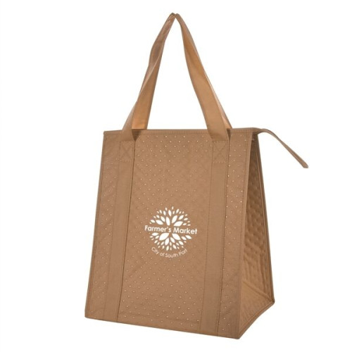 Dimples Non-Woven Cooler Tote Bag