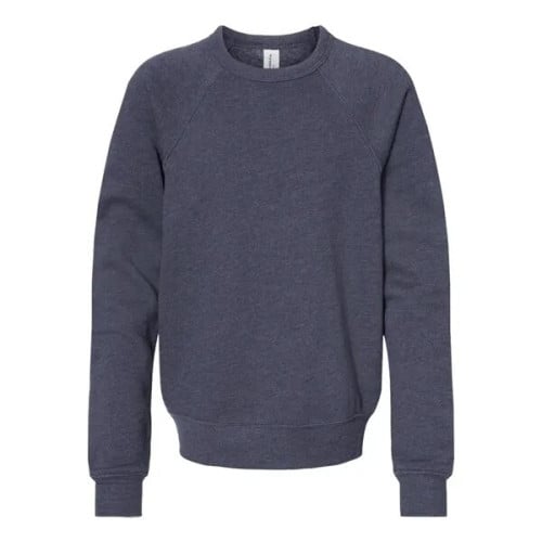 BELLA + CANVAS Youth Sponge Fleece Crewneck Sweatshirt