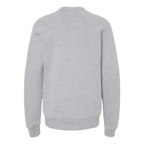 BELLA + CANVAS Youth Sponge Fleece Crewneck Sweatshirt