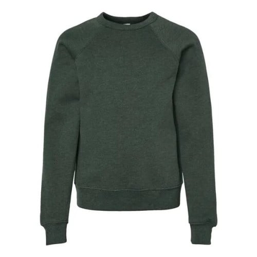 BELLA + CANVAS Youth Sponge Fleece Crewneck Sweatshirt