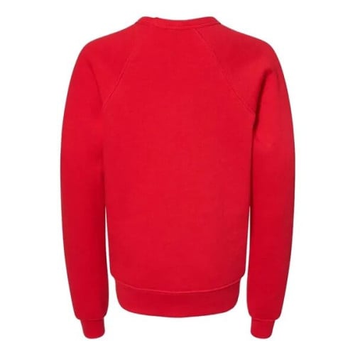 BELLA + CANVAS Youth Sponge Fleece Crewneck Sweatshirt